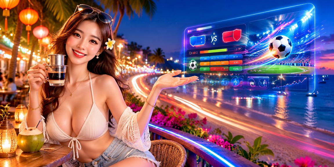 Người dùng nhâm nhi cà phê tại Mũi Né trong khi đọc phân tích kèo casino